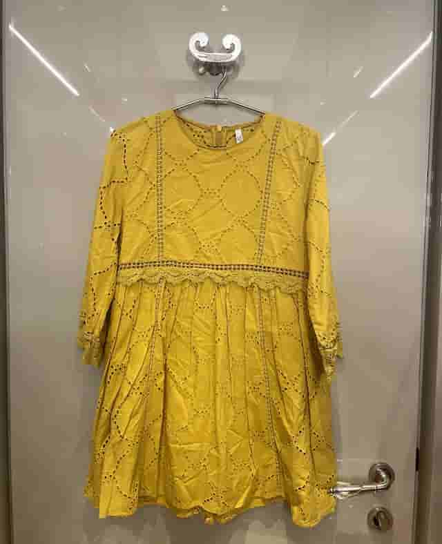 Zara Yellow Dress with shorts